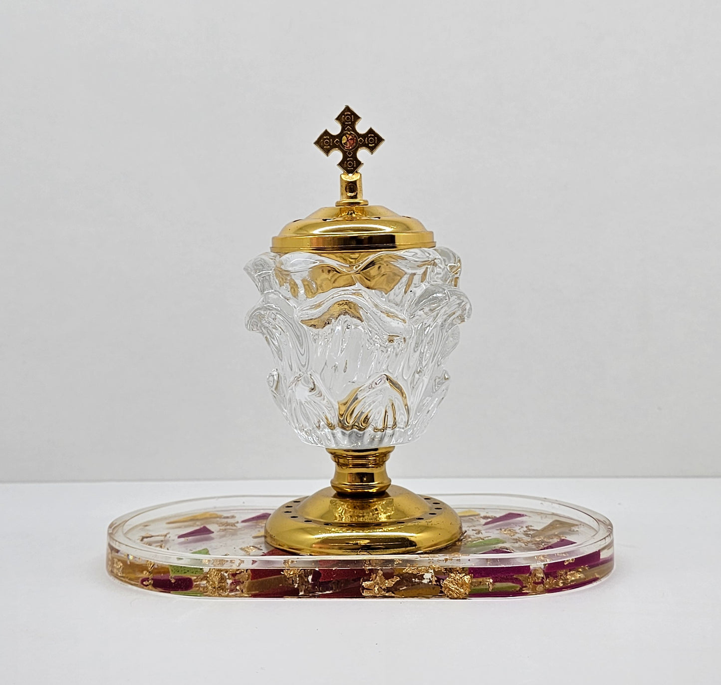 Resin Mosaic Devotional Censer