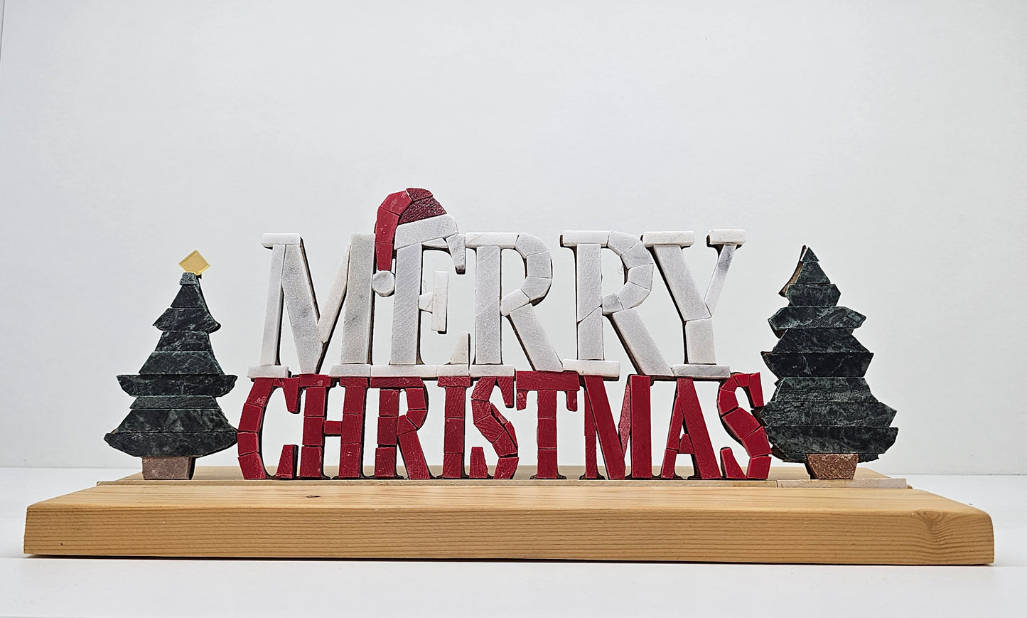 Mosaic MERRY CHRISTMAS