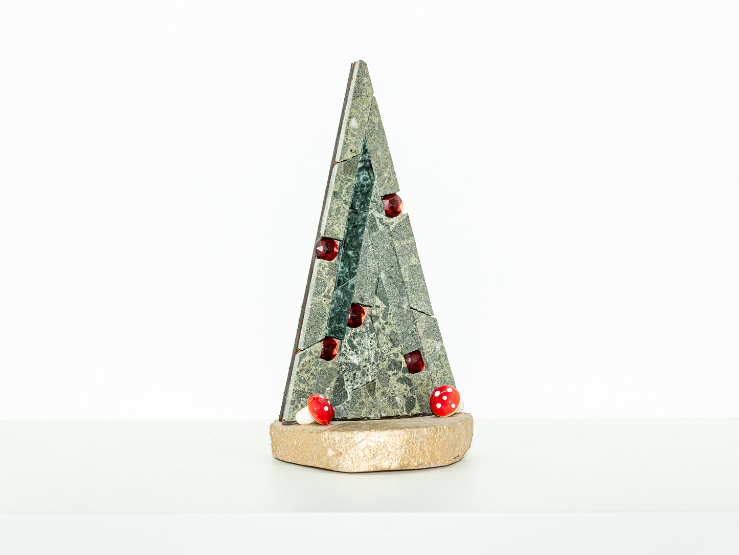 Green Mosaic Christmas Tree