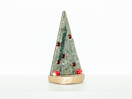 Green Mosaic Christmas Tree