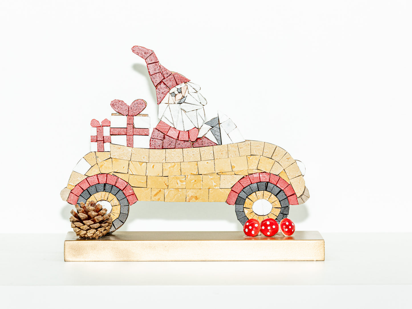 Mosaic Santa