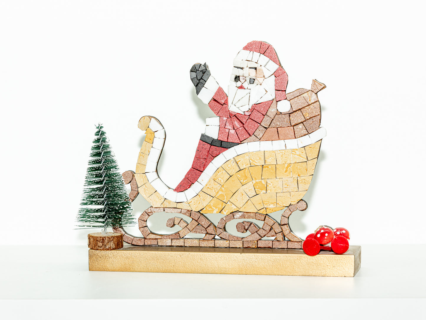 Mosaic Santa