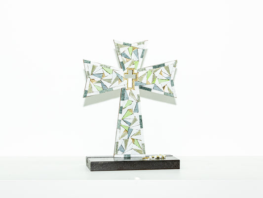 Divine Mosaic Cross