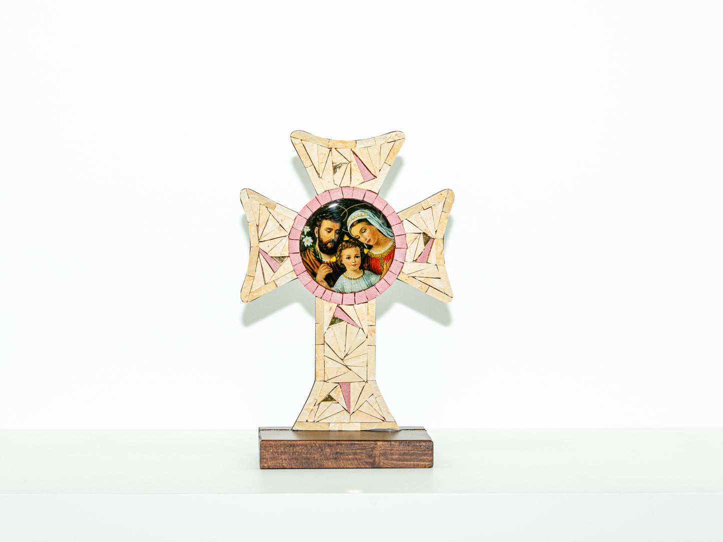 Adoration Mosaic Cross
