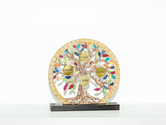 Personalized Mosaic Family Tree