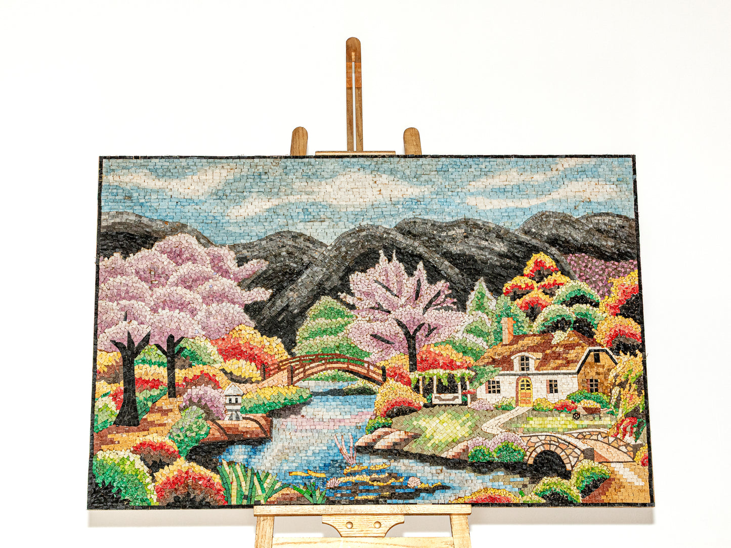 Landscape Mosaic Wall Art