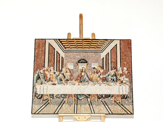 Holly Supper Mosaic Wall Art