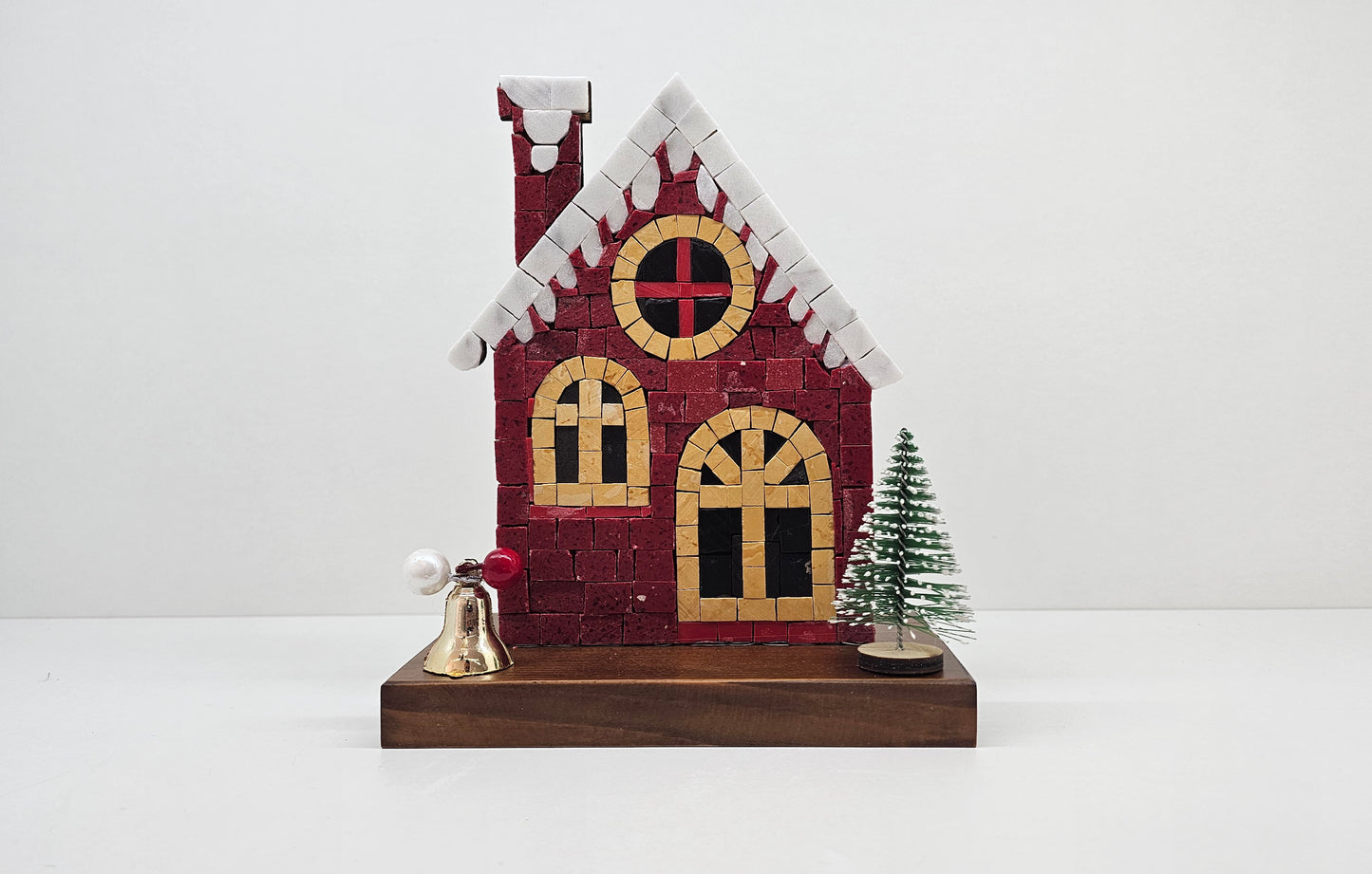 Mosaic Christmas Cottage