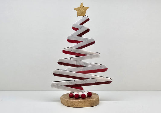 Spiral Mosaic Christmas Tree